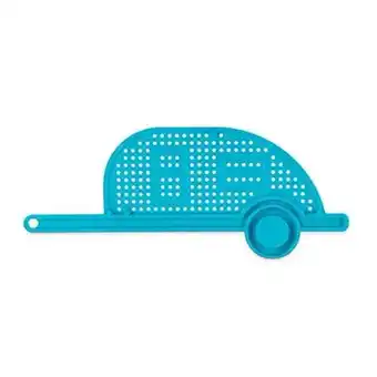 Walmart Camco 53385 Kitchen Strainer 11 x 5-3/4 Dishwasher Safe Teal Single offer