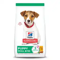 Walmart Hill's Science Diet Small Bites Chicken & Brown Rice Dry Dog Food for Puppies, 4.5lb Bag offer