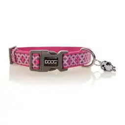 Walmart Doog USA COLPBSS Pet Collar, Pink & Black Star - Small offer