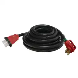 Walmart Valterra A10-5025ED Mighty Cord 50 Amp Detachable Power Cord w/Handle - 25', Red offer