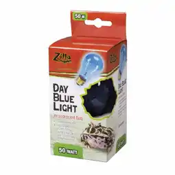 Walmart Zilla Incandescent Day Blue Light Bulb for Reptiles, 50 Watt offer