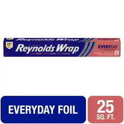 Walmart Reynolds Wrap Everyday Strength Aluminum Foil, 25 square feet offer