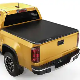 Walmart RVNI 5 ft Bed Tonneau Cover Soft Roll Up for 2015-2022 Chevy Colorado / GMC Canyon with Lamp offer