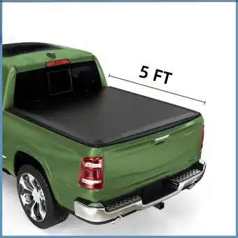 Walmart RVNI Soft Roll Up 5 ft Truck Bed Tonneau Cover for 2019 2020 2021 2022 2023 Ford Ranger offer