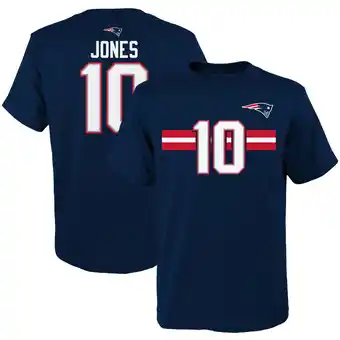 Walmart New England Patriots Boys 4-18 SS Player Tee-Jones 9K1BXFE98 XS4/5 offer