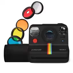 Walmart Polaroid Now+ Instant Camera with Bluetooth and Lens Filter Kit - Generation 2 (Black) offer