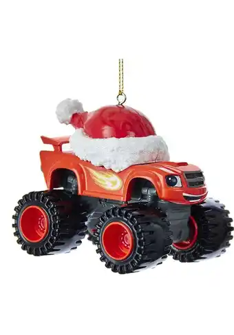 Walmart Kurt S. Adler Blaze Truck Monster Truck Ornament, Red, 1 Count offer