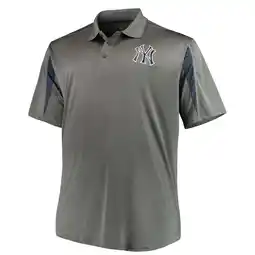 Walmart Men's Majestic Charcoal/Navy New York Yankees Contract Polo offer