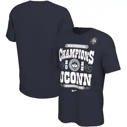 Walmart Nike Navy UConn Huskies 2023 NCAA Men-s Basketball National Champions Celebration T-Shirt offer