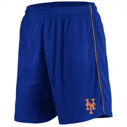 Walmart Men's Majestic Royal New York Mets Mesh Shorts offer