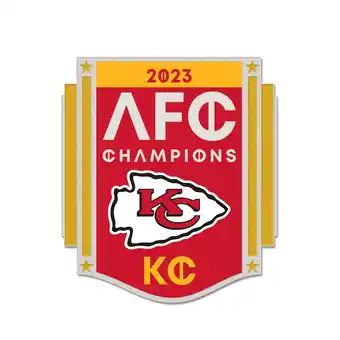 Walmart WinCraft Kansas City Chiefs 2023 AFC Champions Collector Pin offer