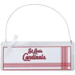 Walmart St. Louis Cardinals #1 Fan Galvanized Sign Ornament offer