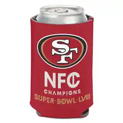 Walmart WinCraft San Francisco 49ers 2023 NFC Champions 12oz. Can Cooler offer