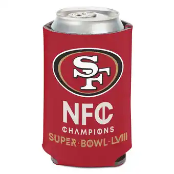 Walmart WinCraft San Francisco 49ers 2023 NFC Champions 12oz. Can Cooler offer