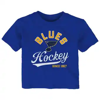 Walmart Infant Blue St. Louis Blues Take The Lead T-Shirt offer