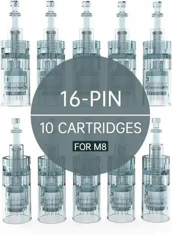 Walmart 16-Pin Replacement Cartridges for M8 Pen, 10 pcs/pack offer