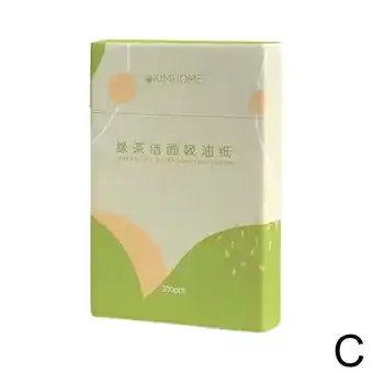 Walmart 300* Facial Oil Control Absorption Sheets Tissue Face Skin Blotting Paper Grease T1H0 offer