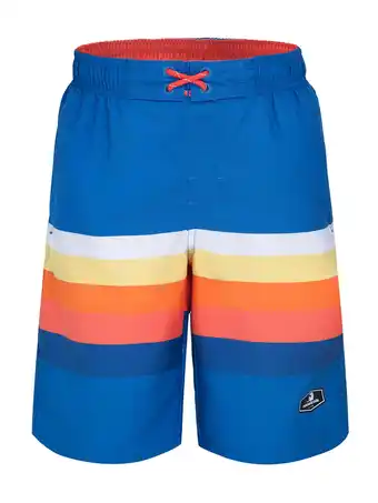 Walmart Rokka&Rolla Boys' Stretch Swim Trunks with Mesh Lining, UPF 50+ Sizes 4-18 offer