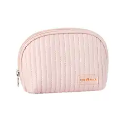 Walmart Weerihhol Cute Makeup Bag Mini Cosmetic Pouch For Women Small Quilted Beauty Bag Handy Zipper Pouch offer