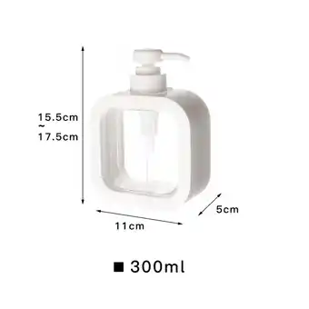 Walmart RKZDSR Split Bottle Travel Bathroom Hand Sanitizer Split Bottle Plastic Press Bottle Clearance offer