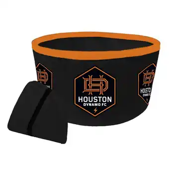 Walmart Houston Dynamo FC Collapsible Travel Dog Bowl offer