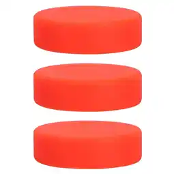 Walmart 3Pcs Hockey Pucks Outdoor Hockey Puck Balls Replacement for Game (Orange) offer