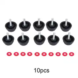 Walmart 10Pcs Screw Caps Covers with Gaskets for Fishing Reel Handle, Screw Nut, Reel Handle Screw offer