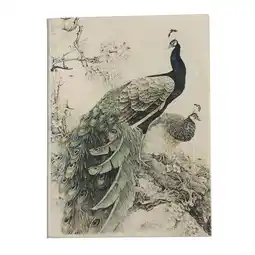 Walmart De Kulture Handmade Vintage Japanese Peacock Artwork Pocket Diary 100 Pages, 125 GSM, Set of 2 offer