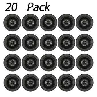 Walmart AUTOXBERT Qty (20) 1.98'' Trailer Hub Cap Rubber Plugs Axle Bearing Dust Cap Hub Bolt Wheel Cover offer