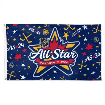 Walmart WinCraft 2024 NHL All-Star Game 3' x 5' One-Sided Deluxe Flag offer