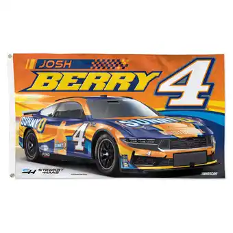 Walmart WinCraft Josh Berry Sunny D 3' x 5' One-Sided Deluxe Flag offer