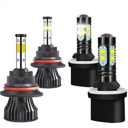 Walmart BMZONCC For Chevrolet Cavalier 2003-2005 LED Bulbs,9007 High&Low Beam Headlight and 880 Fog Light offer