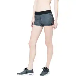 Walmart Aeropostale Womens Volleyball Stripe Athletic Compression Shorts, Black, Large offer