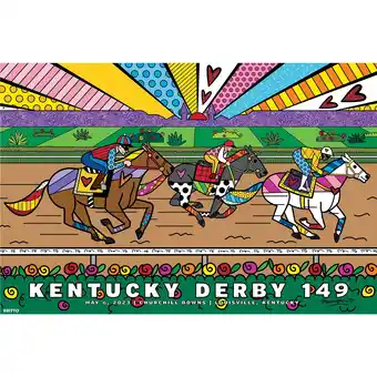 Walmart Kentucky Derby 149 24'' x 36'' Art of Derby Special Edition Poster offer