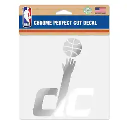 Walmart WinCraft Washington Wizards 6 x 6 Chrome Decal offer