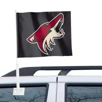 Walmart Arizona Coyotes WinCraft 11 x 13 Two-Sided Car Flag offer