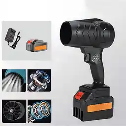 Walmart Foqnuq High-Speed Wireless Violent Turbo Fan Handheld Blower for Car Wash, Dusting & Snow Removal offer