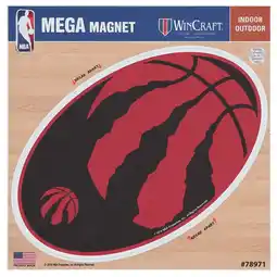 Walmart Toronto Raptors 6 x 6 Mega Magnet offer