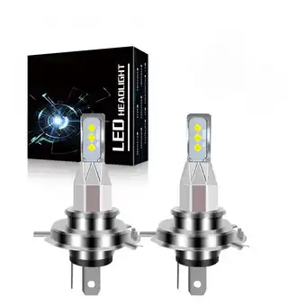 Walmart For Yamaha FZ09 2014 2015 2016 - 9003 H4 LED Headlights Bulbs 55W 6000K White offer