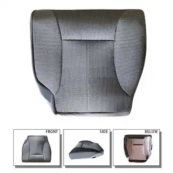 Walmart Gray Driver Seat Bottom Cover Replacement For 1998-2002 Dodge Ram 1500 2500 3500 offer