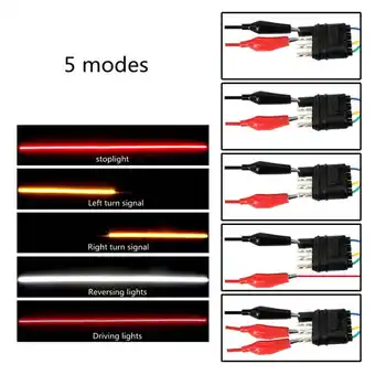 Walmart Car 60 3 Row LED Truck Strip Tailgate Light Bar Reverse Brake Tail Signal Lamp offer