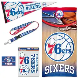 Walmart WinCraft Philadelphia 76ers House Fan Accessories Pack offer