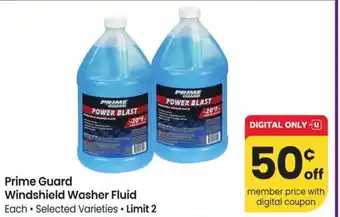 Albertsons Windshield Washer Fluid offer