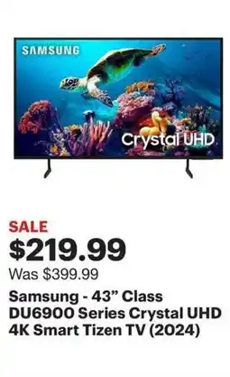 Best Buy Samsung-43" Class offer
