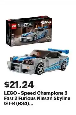 Best Buy Speed Champions 2 Fast 2 Furious Nissan Skyline GT-R (R34) offer