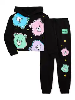 Walmart Minnie Mouse Girls’ Graphic Hoodie and Jogger Pants Set, 2-Piece, Sizes 4-16 offer