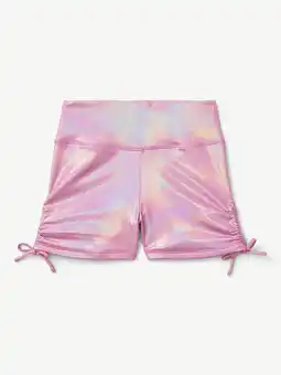 Walmart Justice Girls Pull-On Foil Print Dance and Gymnastics Shorts Sizes XS-XL offer