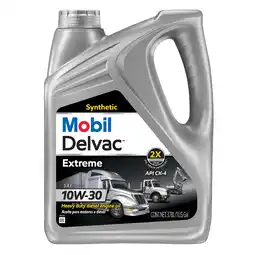 Walmart Mobil Delvac Extreme Heavy Duty Full Synthetic Diesel Engine Oil 10W-30, 1 Gal offer