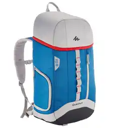 Walmart Quechua Hiking 12 Can Cooler Backpack, Blue Multi offer