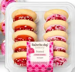 Target Select Favorite Day Valentine Day Frosted Sugar Cookies offer